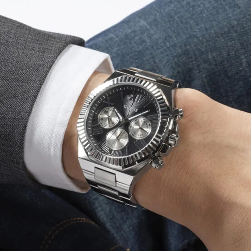 Guess Equity Multi-function Fashion Men’s Watch- GW0703G1